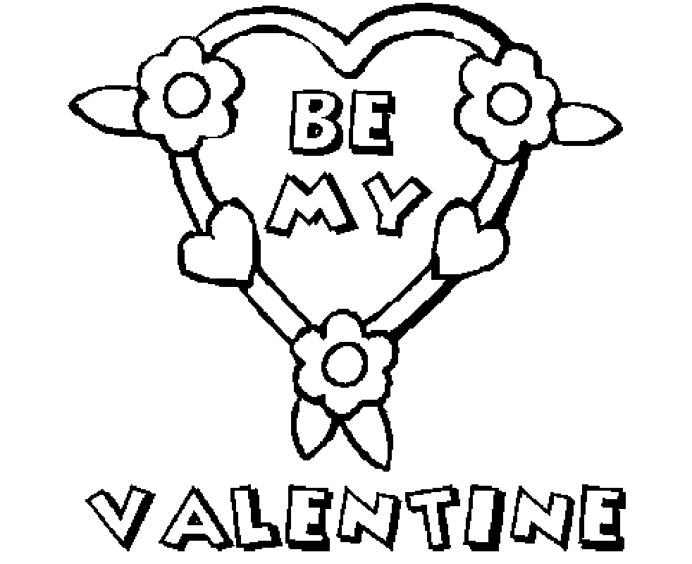Plansa de colorat cu Valentines day 109 10